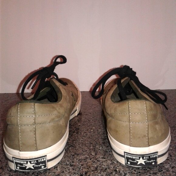 Converse One Star Ox Camo Pack  Green Sneakers - Picture 3 of 4